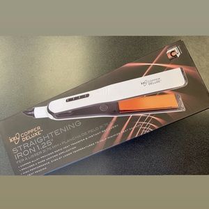 Ion copper deluxe flat iron.